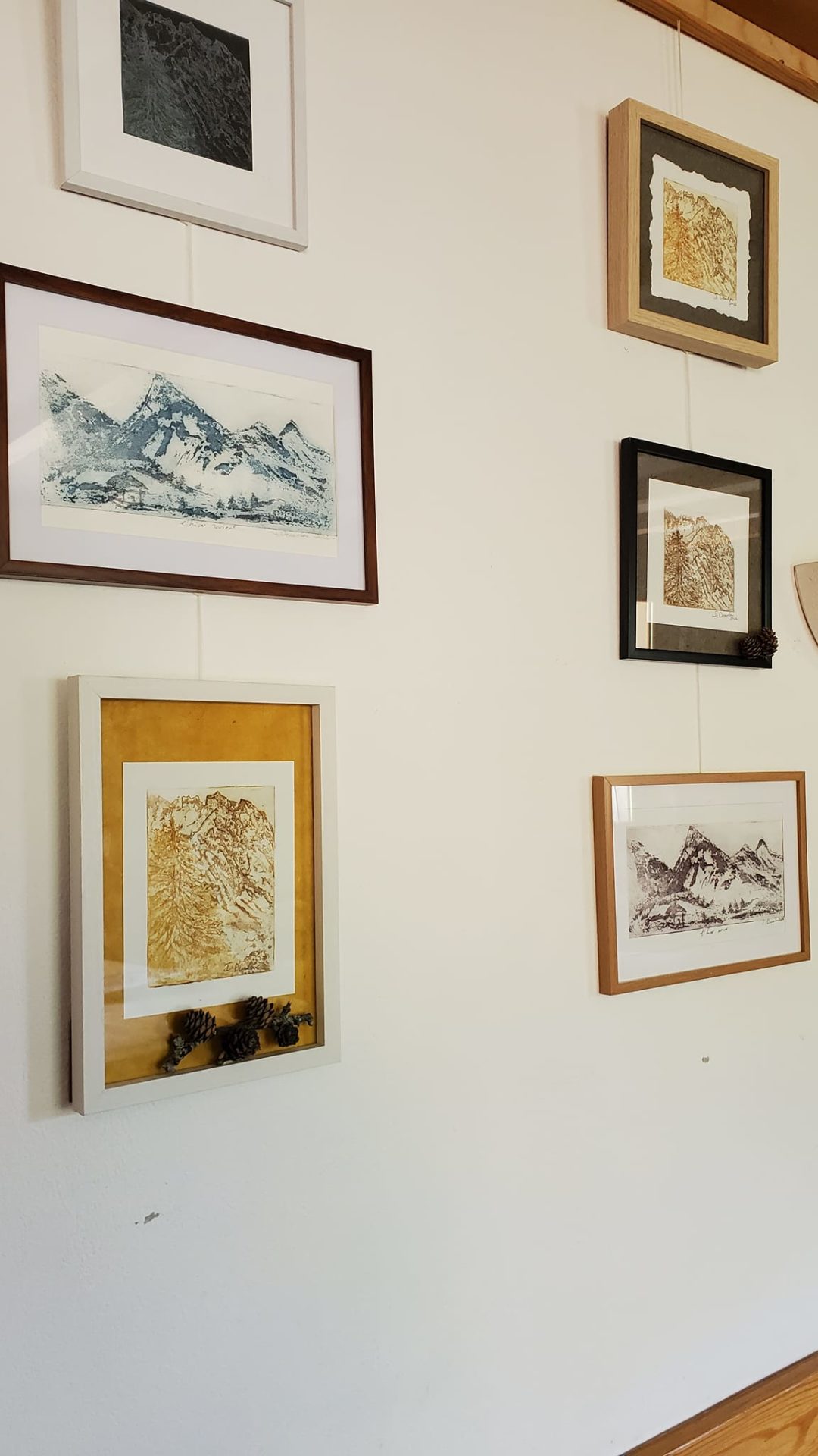 gravures Isabelle Demolon, exposition au Flourou juillet 2022